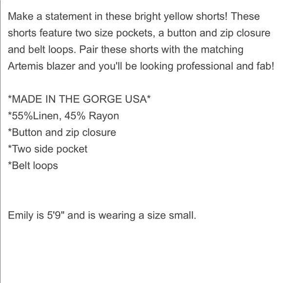 Linen Blazer & Shorts Set - Picture 5 of 5